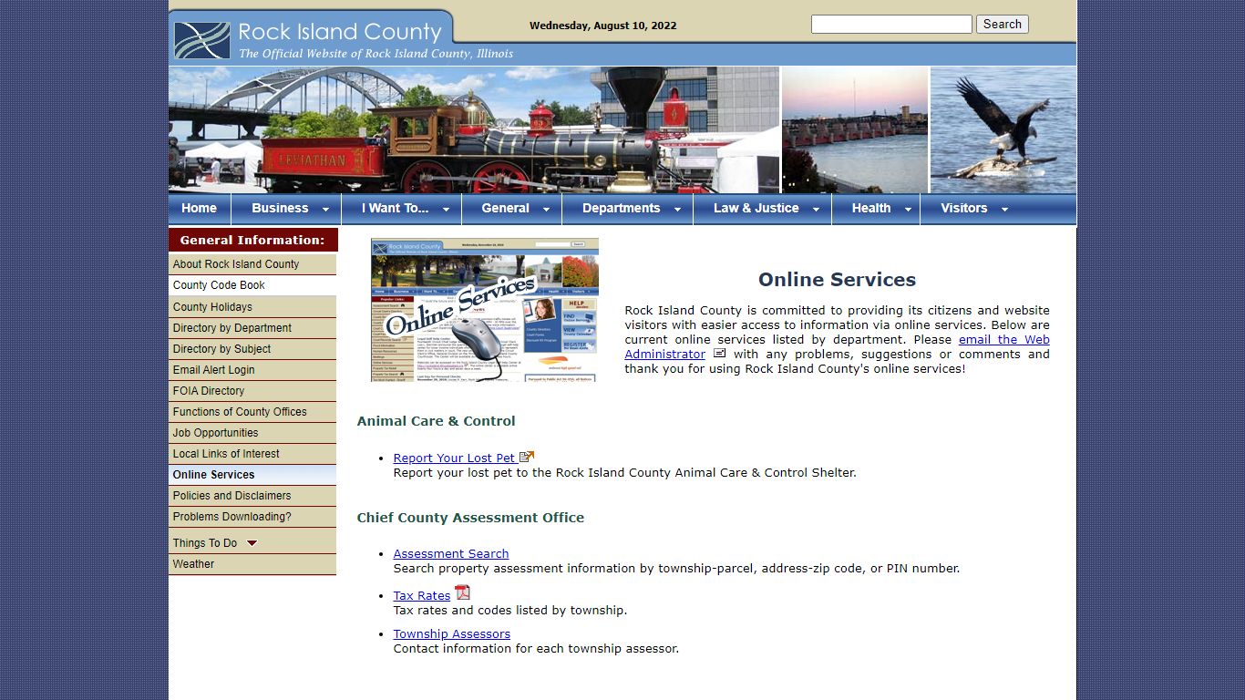 Rock Island County, Illinois - Online Services